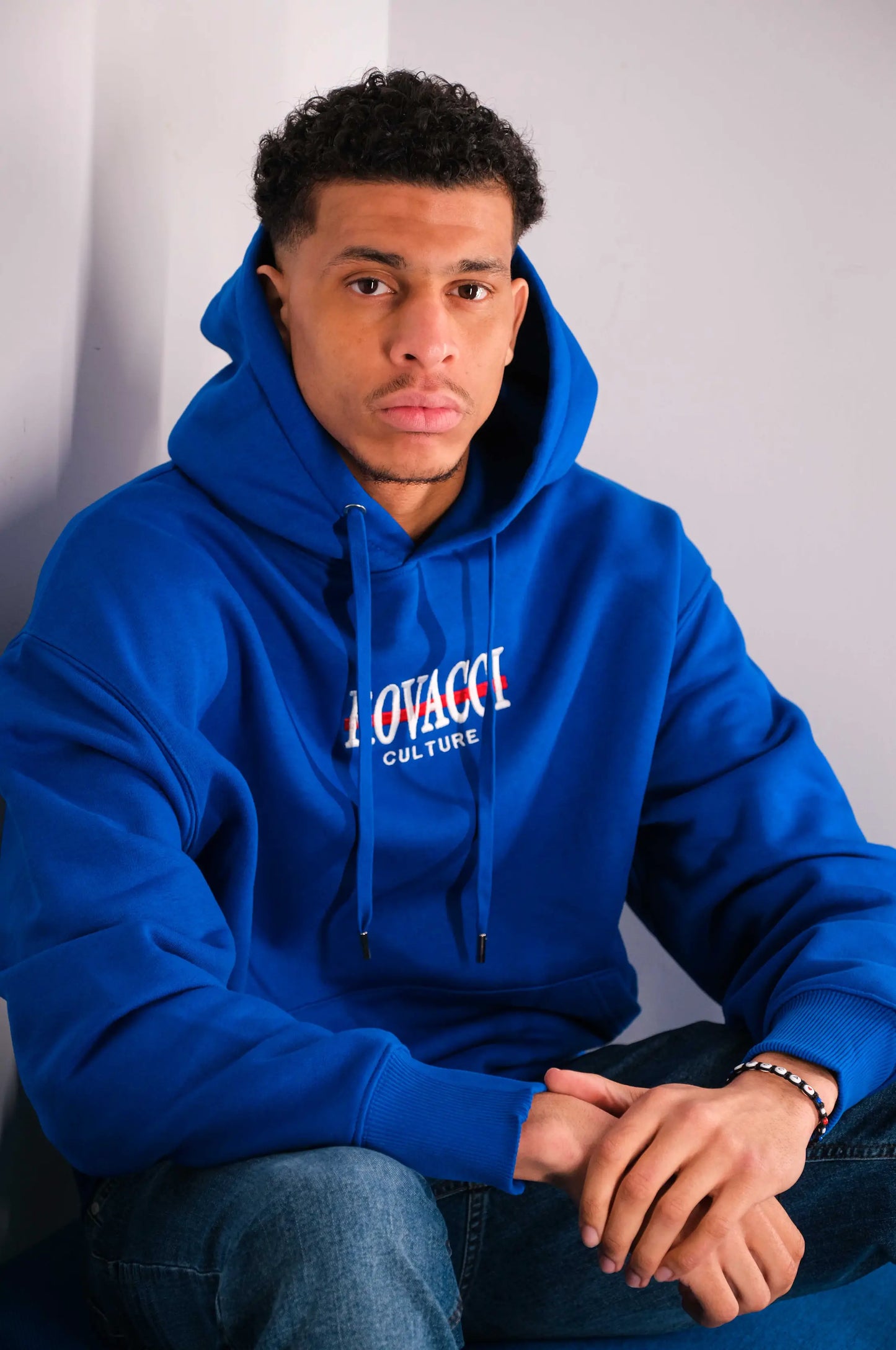 CULTURE BRIGHT BLUE HOODY