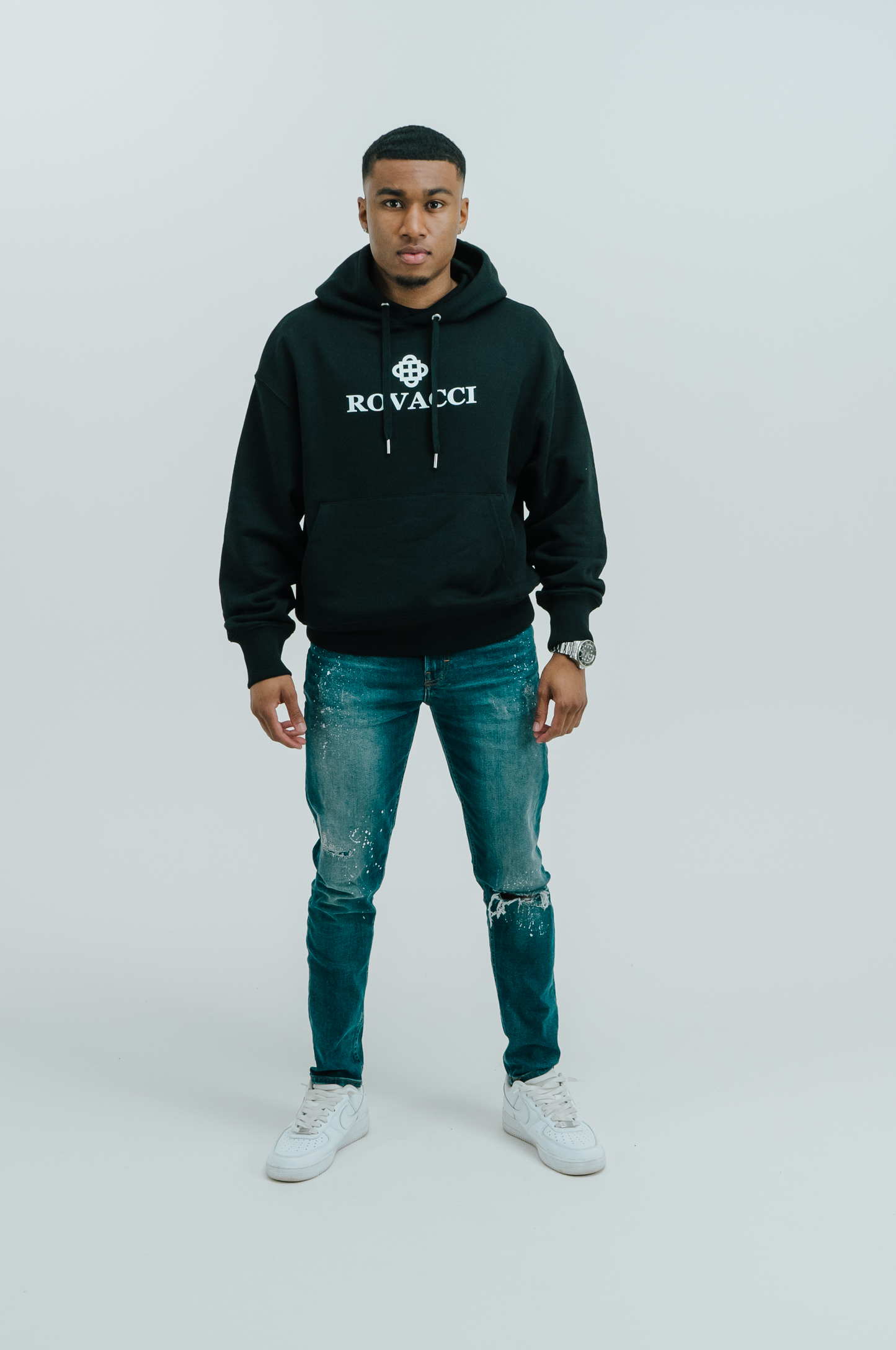 BOLD BLACK I AM GRAPHIC HOODY