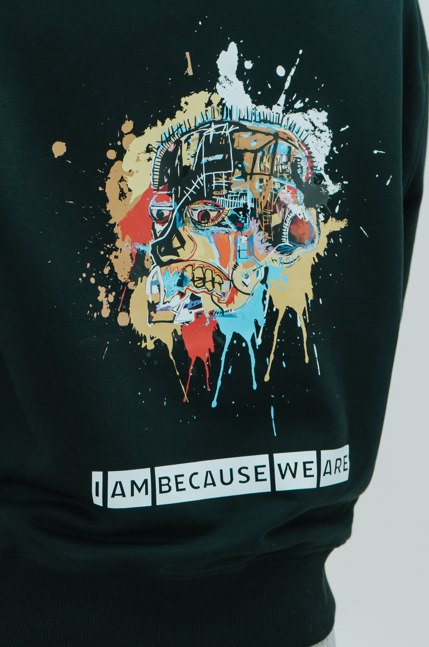 BOLD BLACK I AM GRAPHIC HOODY